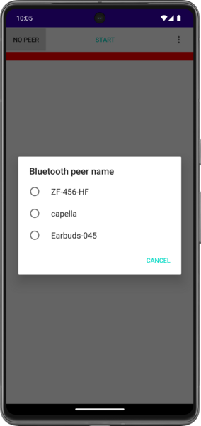 Bluetooth Gateway settings