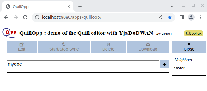 Create a Quillopp Doc