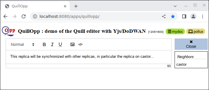 Editing a Quillopp Doc